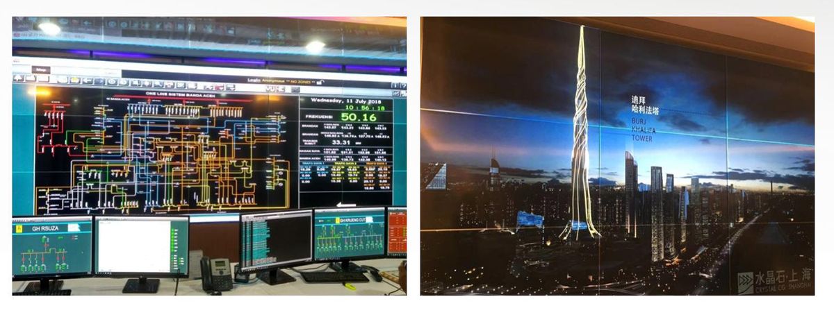 LED自發光 無縫液晶拼接 LED自發光 無縫液晶拼接